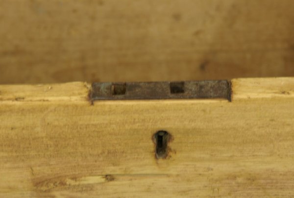 ANTIQUE PINE TRUNK - 7