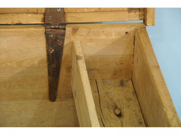 ANTIQUE PINE TRUNK - 8