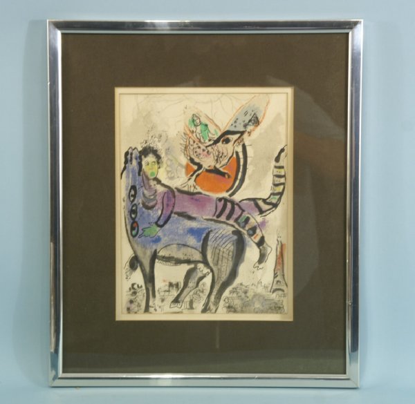 FRAMED LITHOGRAPH