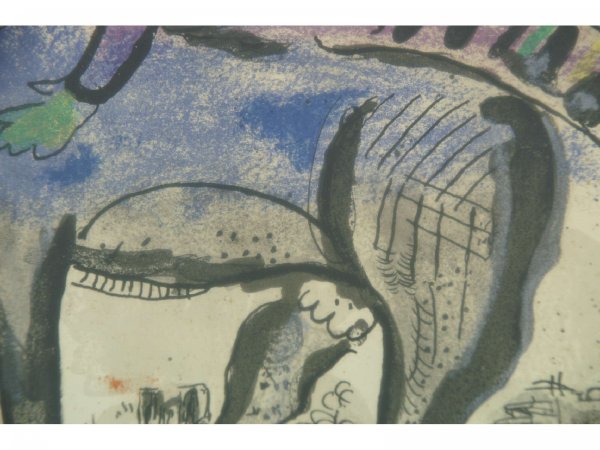 FRAMED LITHOGRAPH - 2