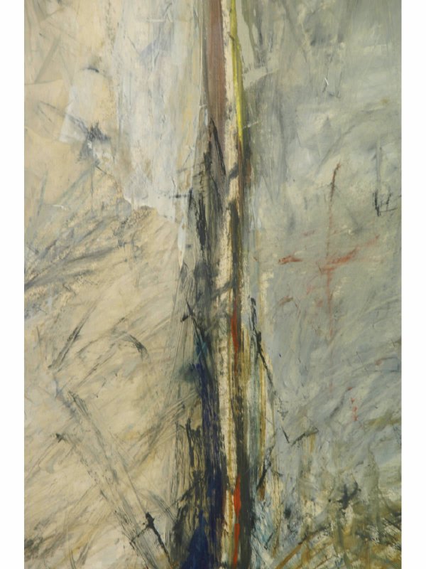 FRAMED PASTEL ACRYLIC OF A MOUNTAIN - 2