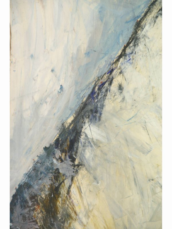 FRAMED PASTEL ACRYLIC OF A MOUNTAIN - 3