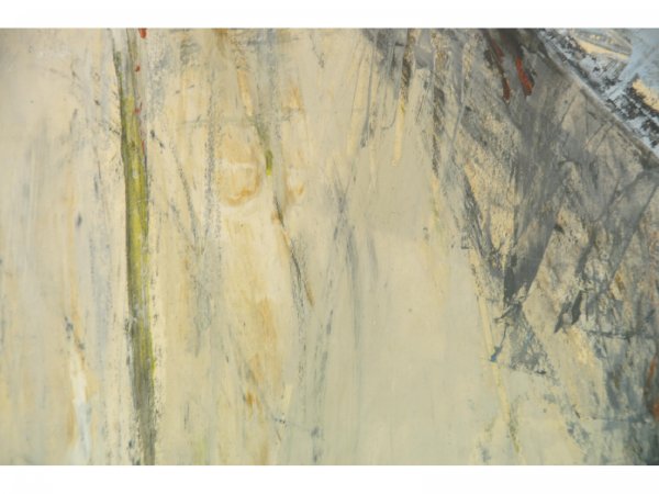 FRAMED PASTEL ACRYLIC OF A MOUNTAIN - 6