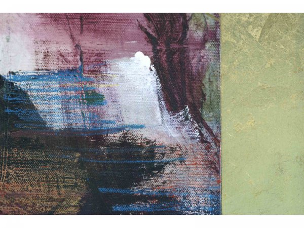OIL ON CANVAS OF CONTEMPORARY ABSTRACT - 7
