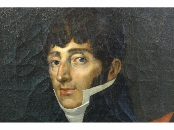 OIL ON CANVAS PORTRAIT OF A FRENCH BARRISTER - 2