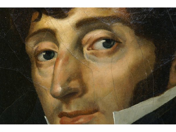 OIL ON CANVAS PORTRAIT OF A FRENCH BARRISTER - 3
