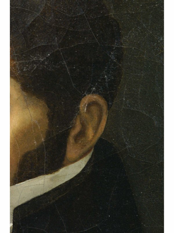 OIL ON CANVAS PORTRAIT OF A FRENCH BARRISTER - 5