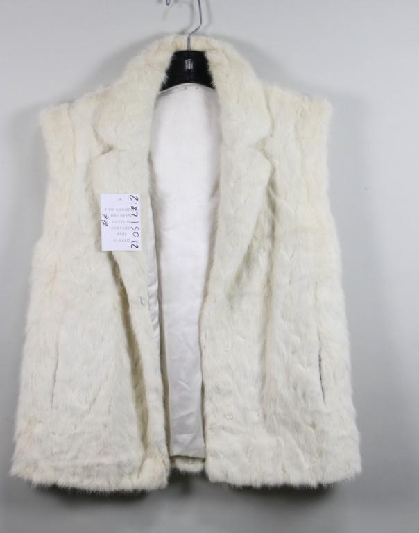 TOURMALINE MINK SECTIONS JACKET: TOURMALINE MINK SECTIONS JACKET