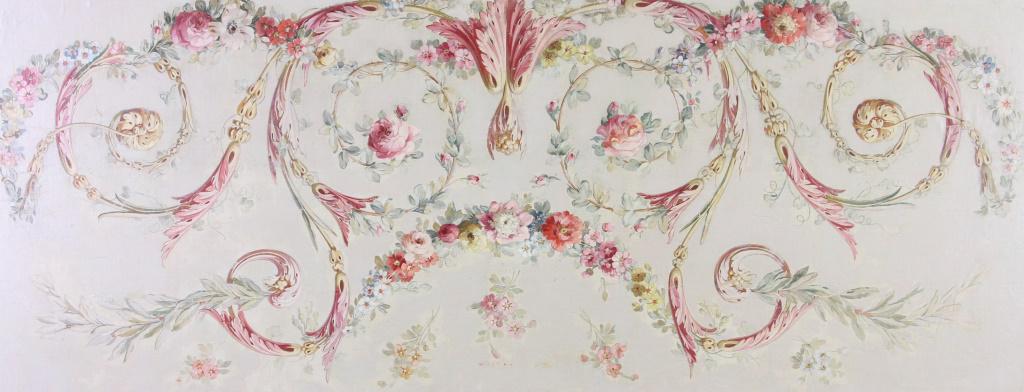 19th CENTURY STUDY FOR A TAPESTRY CARTOON: 19th CENTURY STUDY FOR A TAPESTRY CARTOON. Height: 29 & 23 1/2 in. by Width: 67 & 62 in.