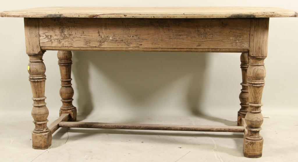 17th CENTURY FRENCH TRESTLE TABLE (1 of 8)