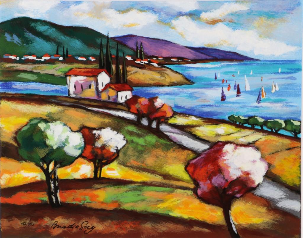 SLAVA BRODINSKY "PATHWAY HOME" SERIGRAPH #485/495 (1 of 3)