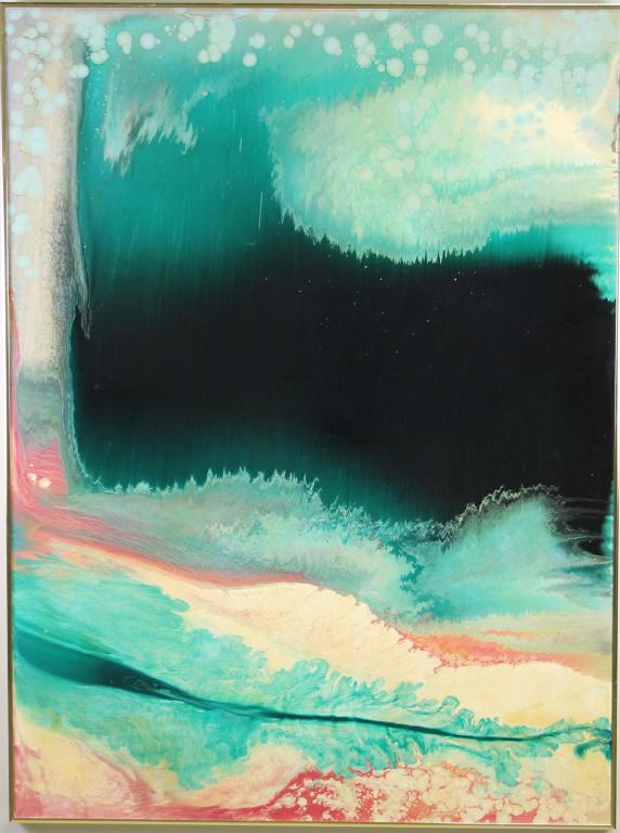 BARBARA GRISHAM "MARIT #6" OIL ON PANEL, 1983 (1 of 1)