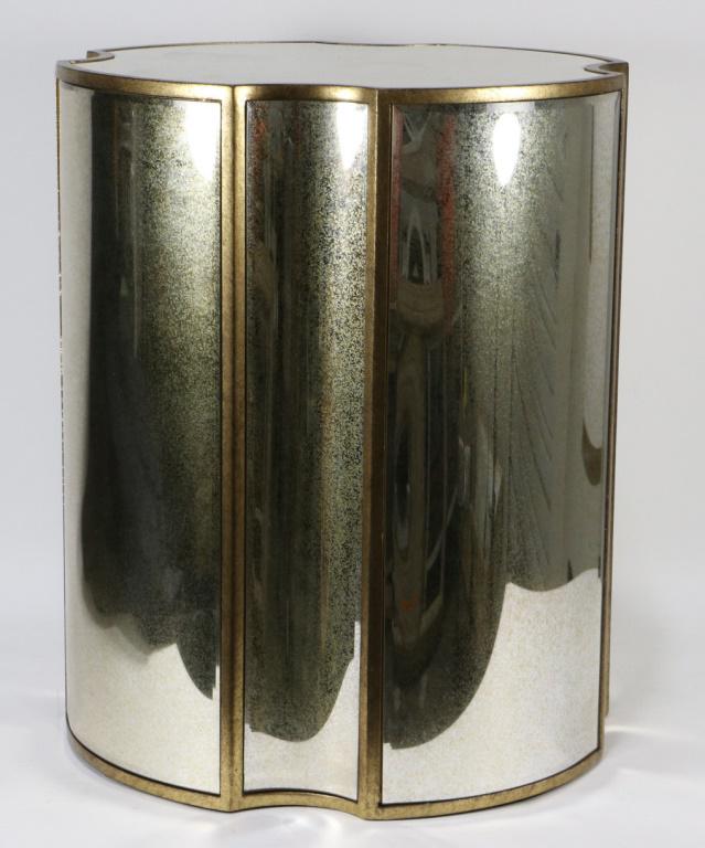 MIRRORED END TABLE (1 of 1)