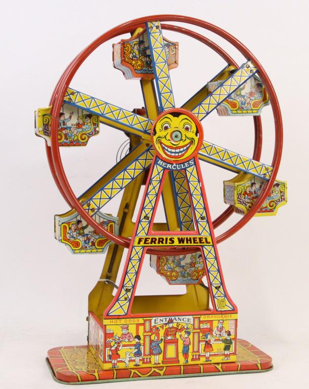 "HERCULES" CHEIN WIND UP FERRIS WHEEL (1 of 7)
