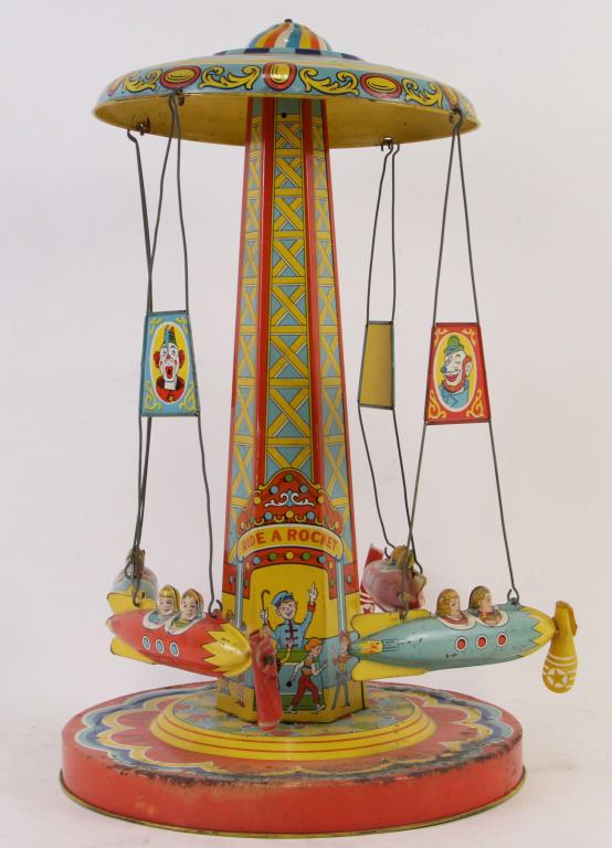 CHEIN "RIDE A ROCKET" WIND UP TOY (1 of 5)