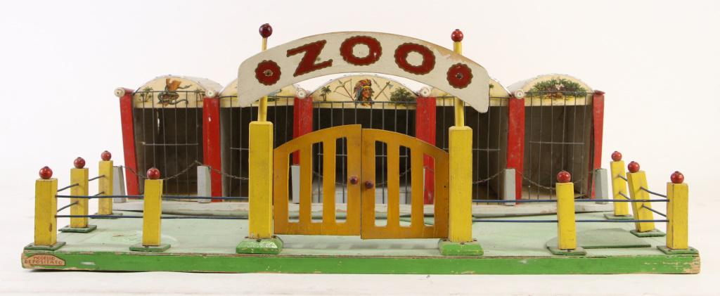 VINTAGE ITALIAN TOY ZOO SET (1 of 3)