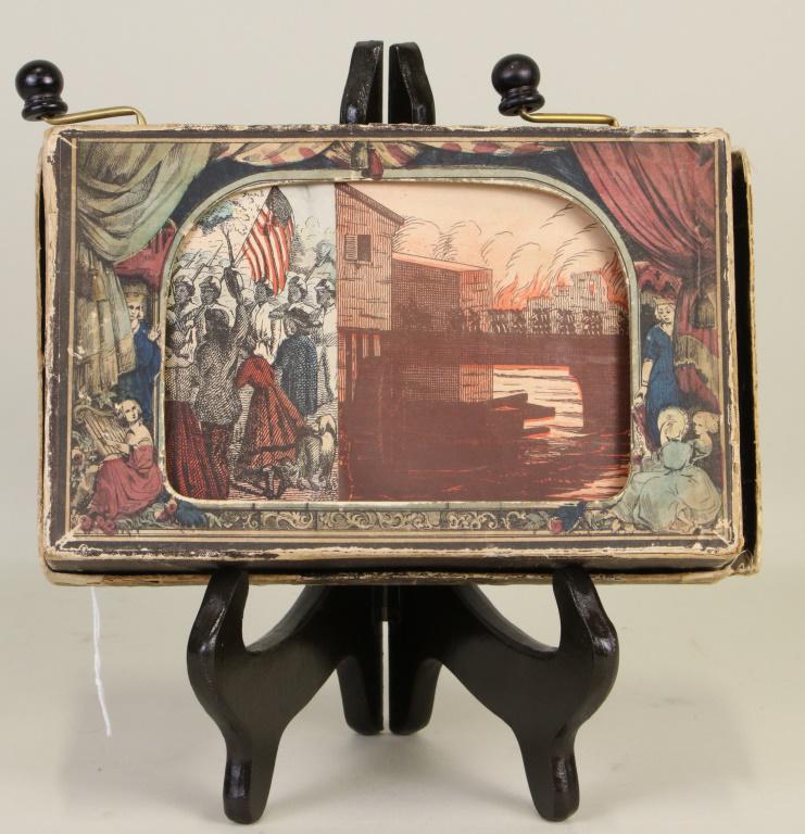 1866 MILTON BRADLEY CIVIL WAR PANORAMA VIEWER (1 of 1)