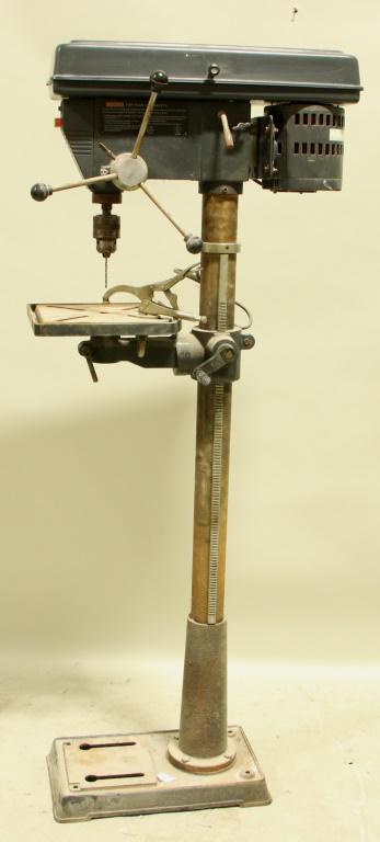 15 INCH CRAFTSMAN DRILL PRESS: 15 INCH CRAFTSMAN DRILL PRESS. Height: 64 in. by Width: 12 in. by Depth: 28 in.