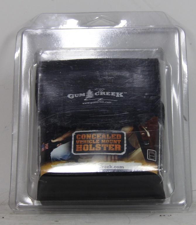 GUM CREEK VEHICLE HOLSTER SUBCOMPACT (NEW): GUM CREEK VEHICLE CONCEALMENT HOLSTER (SMALL) FOR SUBCOMPACT PISTOLS (6" X 4.25" (NEW)