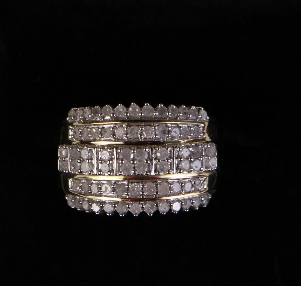 1 ct DIAMOND ESTATE RING: 1 ct DIAMOND ESTATE RING (L12)