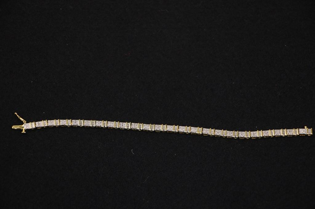 DIAMOND TENNIS BRACELET: DIAMOND TENNIS BRACELET (L94)
