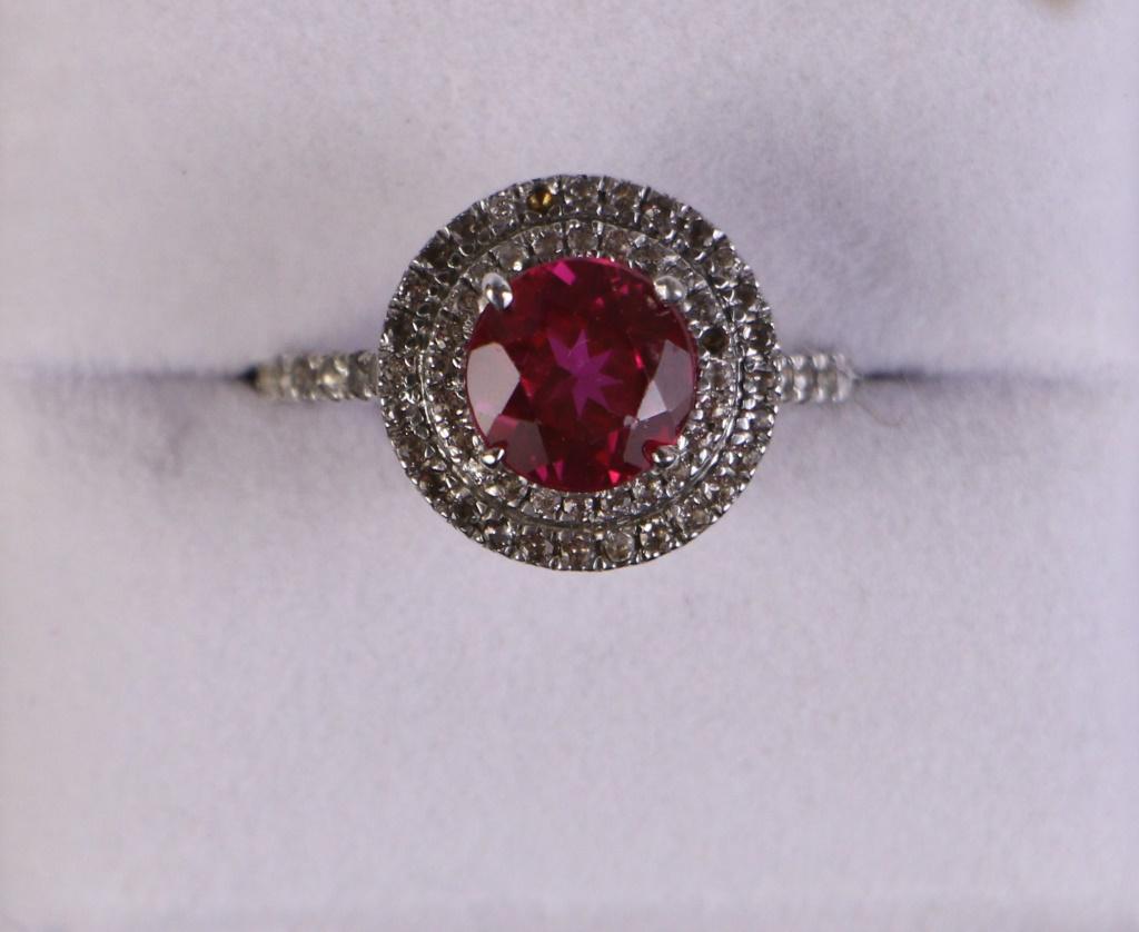 6.88 ct RUBY ESTATE RING (1 of 1)
