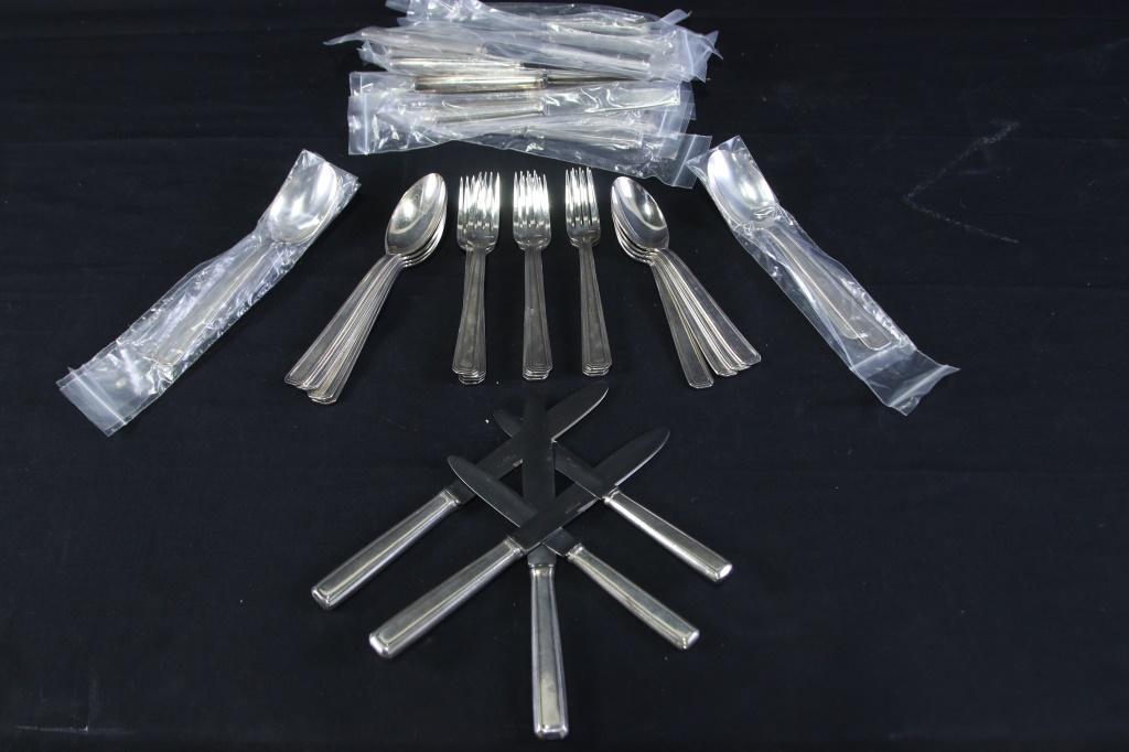 SET OF 46 PIECES OF CHRISTOFLE SILVERWARE (1 of 4)