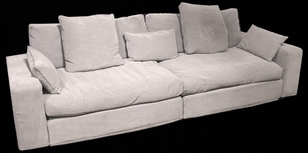 ROCHE BOBOIS LINEN COVERED SOFA (1 of 2)