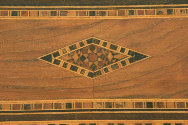 MOROCCAN STYLE GAME TABLE WITH MOTHER-OF-PEARL - 7