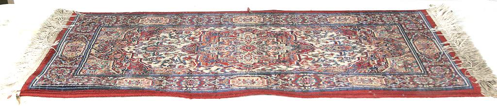 HAND KNOTTED SMALL RUG (1 of 3)