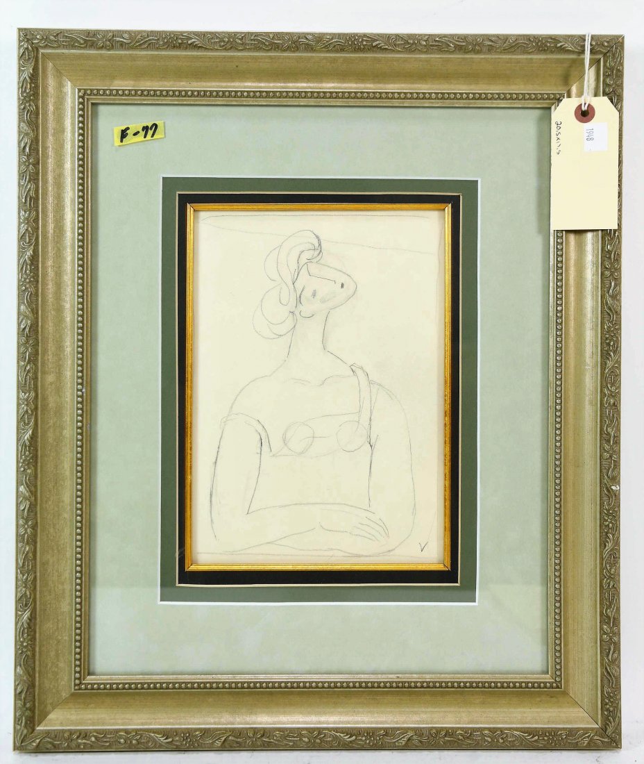 JOHN DELULIO PENCIL DRAWING (1 of 5)