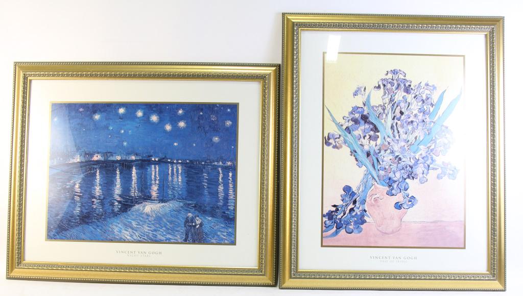 LOT OF TWO GILT FRAMED & MATTED PRINTS (1 of 3)