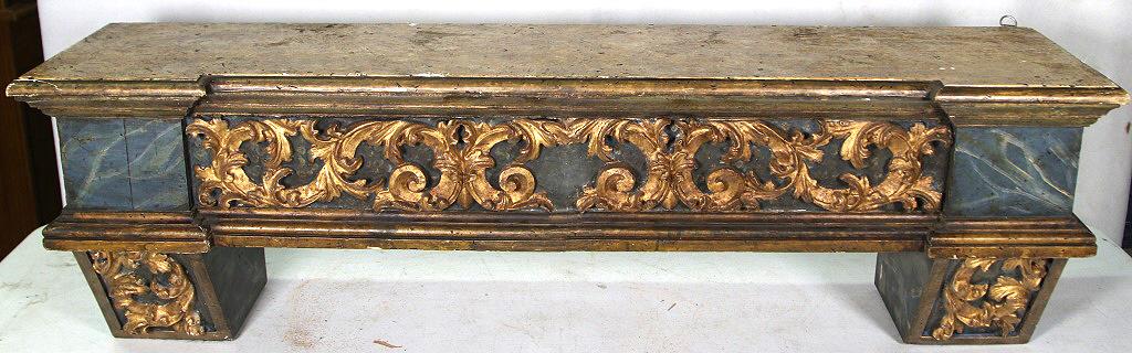19th CENTURY CARVED BRACKET CONSOLE TABLE (1 of 7)