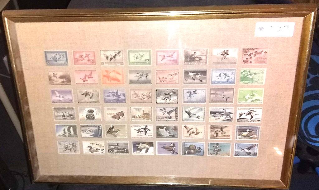 FRAMED MIGRATORY BIRD HUNTING STAMP PRINT (1 of 4)