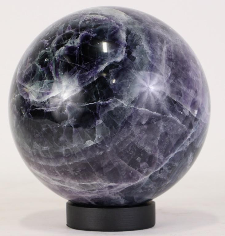 HUGE FLUORITE SPHERE (1 of 1)