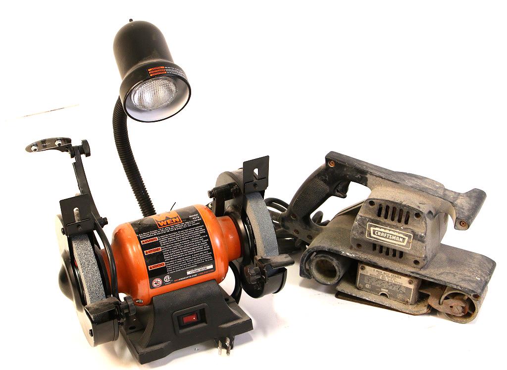 WEN BENCH & CRAFTSMAN BELT SANDER (1 of 1)