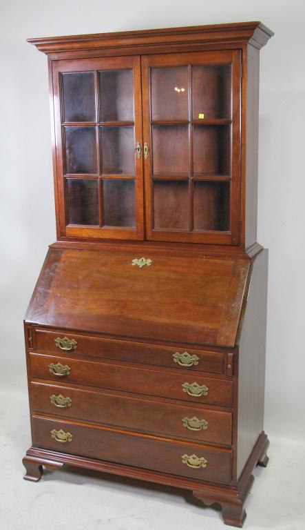 GEORGIAN STYLE SLANT FRONT SECRETARY (1 of 6)