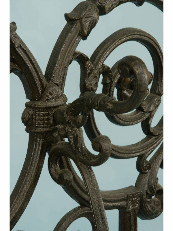 170A ANTIQUE CAST IRON HALL TREE, CIRCA 1890's Lot 170A