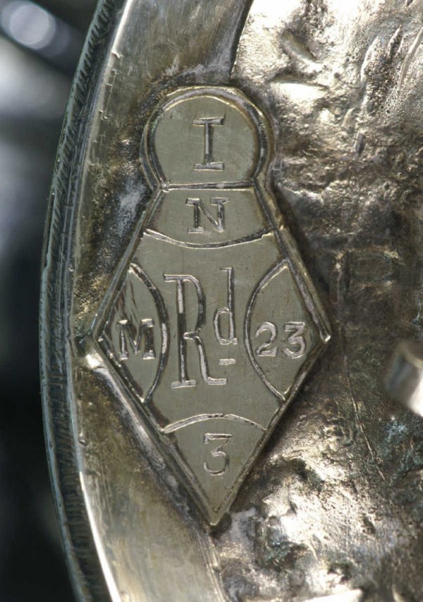 VICTORIAN SILVERPLATE PLATEAUS WITH A GRIFFIN BASE - 8