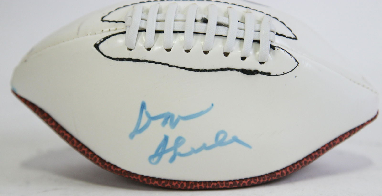 DON SHULA SIGNED MINI FOOTBALL: SHULA STEAKHOUSE CHICAGO MINI FOOTBALL SIGNED BY DON SHULA