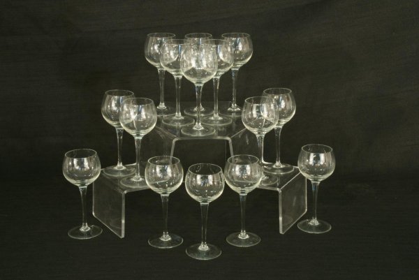 BOX LOT OF ASSORTED GLASSWARE - 4