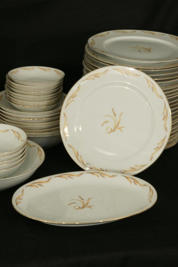 SET OF "ABALONE CHINA" BY GOLDEN GRAIN, JAPAN - 2