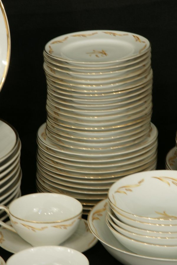 SET OF "ABALONE CHINA" BY GOLDEN GRAIN, JAPAN - 5