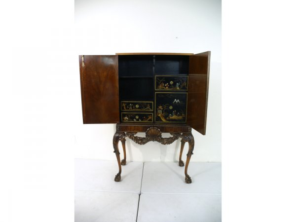 VINTAGE Mc ALLISTER CABINET ON STAND, c.1920"s - 4