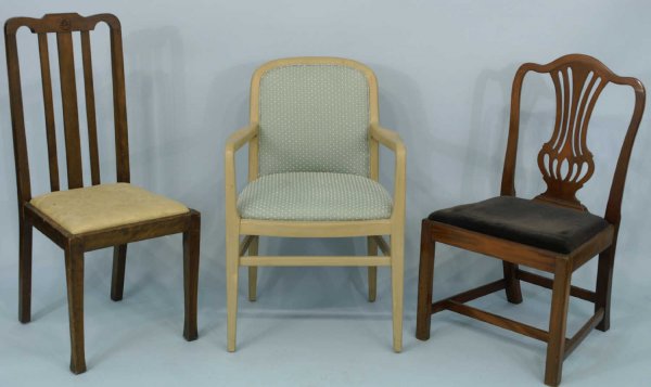 LOT OF THREE CHAIRS