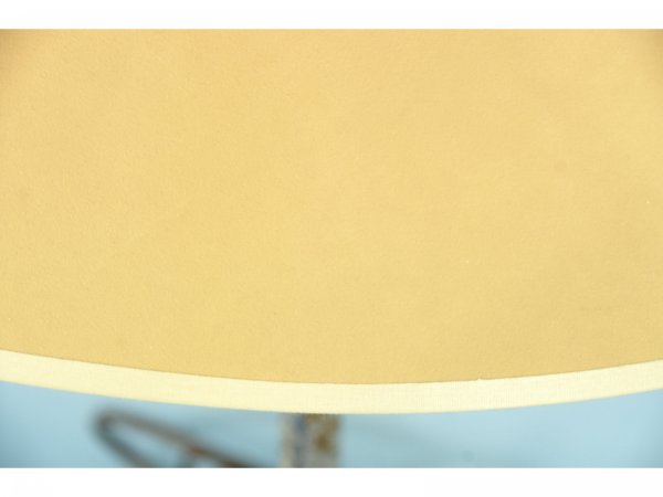 A WOODEN NAUTICAL LAMP - 4