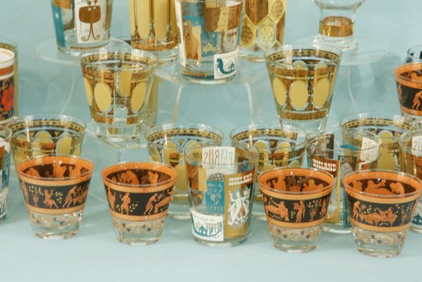 BOX LOT OF ASSORTED GLASSWARE - 3