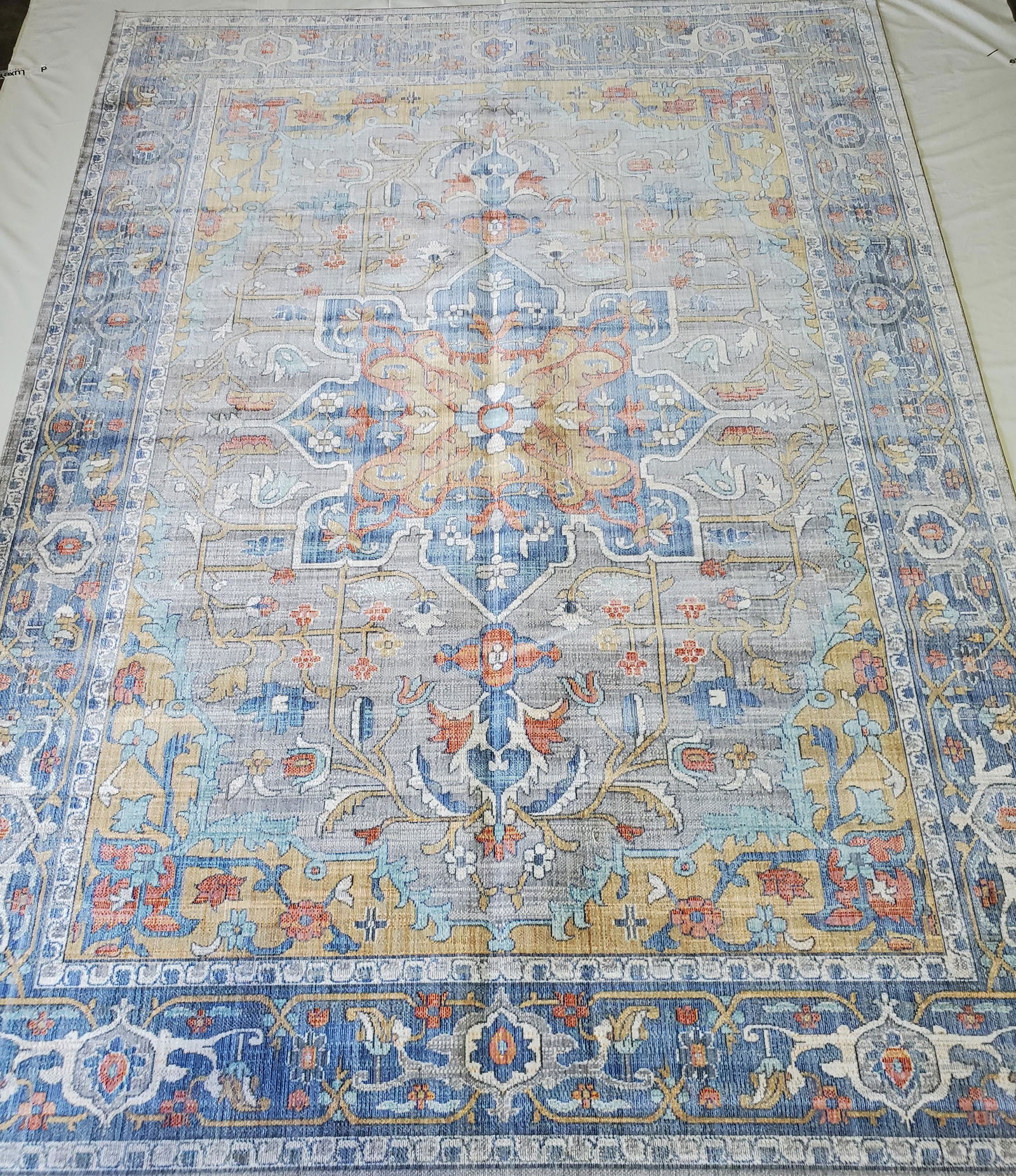 HAND DESIGNED LOOMED PERSIAN STYLE RUG (1 of 5)