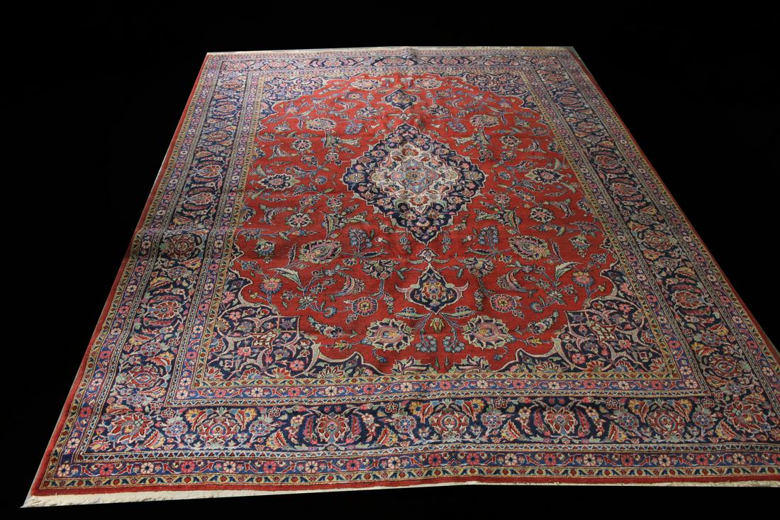 LARGE PERSIAN MAHAL RUG (1 of 4)
