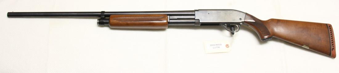 JC HIGGINS MODEL 20 12GA SHOTGUN (USED): JC HIGGINS MODEL 20 12GA PUMP SHOTGUN - FULL CHOKE, 2-3/4in CHAMBER, 28" BARREL CALIBER: 12GA SERIAL# NSN USED FIREARM